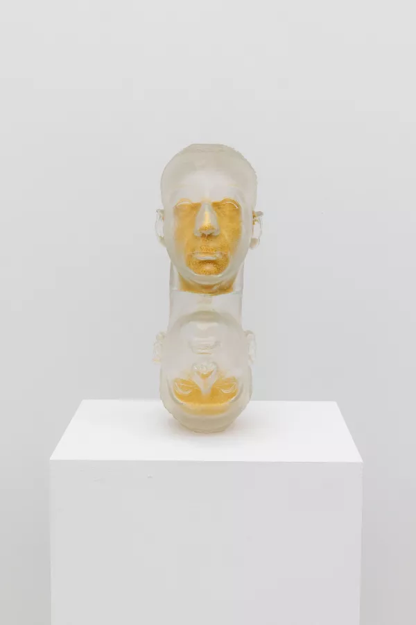Mehdi-Georges Lahlou, Hourglass Head. Galerie Rabouan Moussion