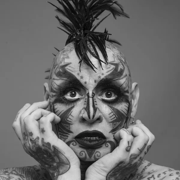 ©Jean-Luc Verna, Air de Paris, Romainville, galerie Ceysson & Bénétière, Paris, New-York, Genève, Koerich, Lyon, Saint-Etienne, Pouzihac Domaine de Panéry, galerie Espace à vendre, Nice. Photo : Maxime Grossier 2020