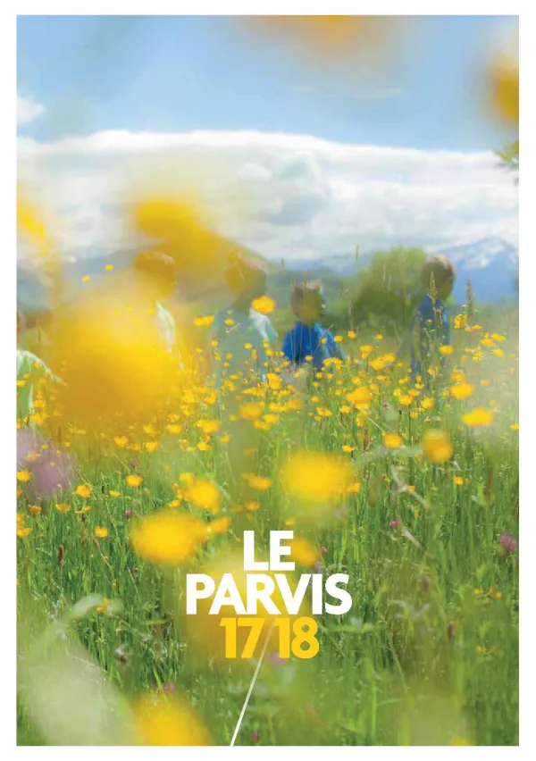 visuel de saison 17-18 Le Parvis Scene Nationale