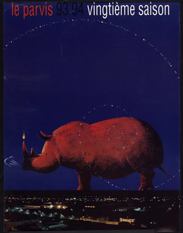 visuel de saison 93.94 Le Parvis scène nationale Tarbes Pyrénées