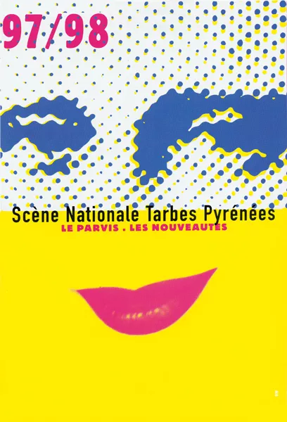 visuel de saison 97.98 Le Parvis scène nationale Tarbes Pyrénées