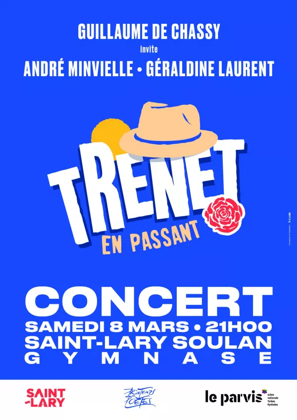 concert de Trenet en Passant au gymnase de Saint-Lary Soulan