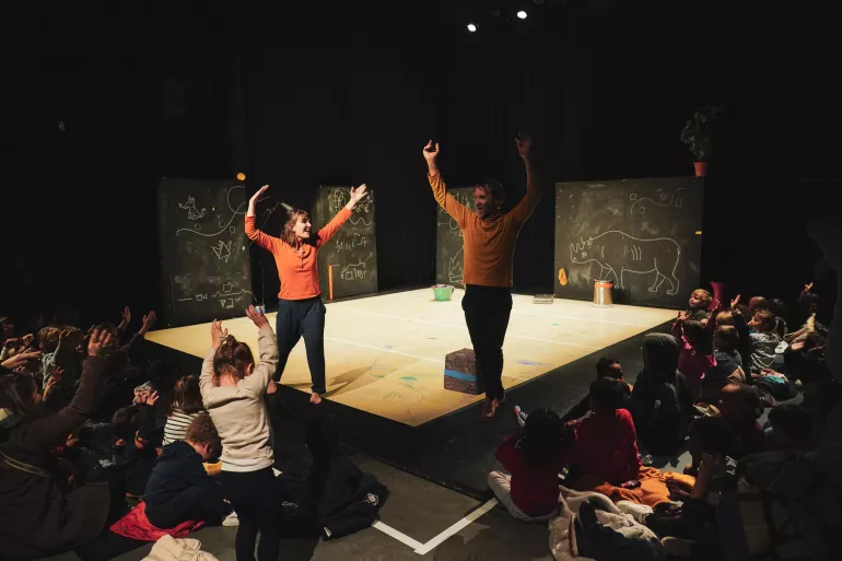 atelier danse parents / enfants avec Marc Lacourt