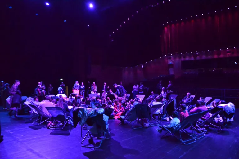 sieste musicale - promenade en forêt