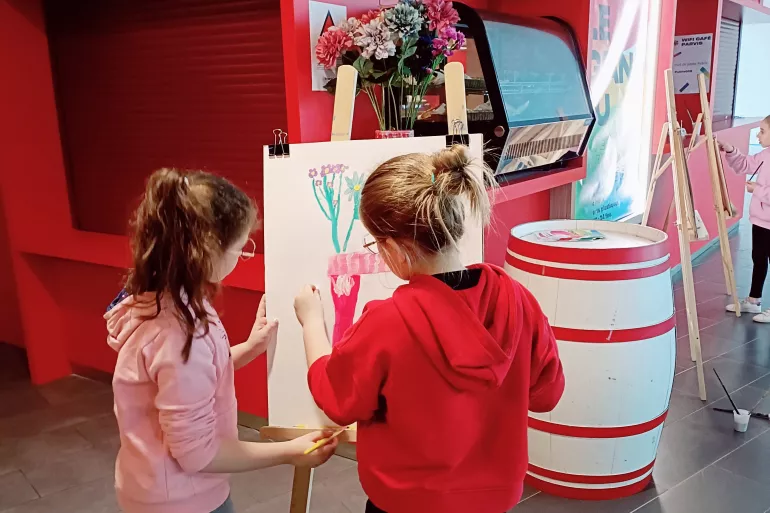 Atelier peinture sur chevalet « Des fées et des faunes » 