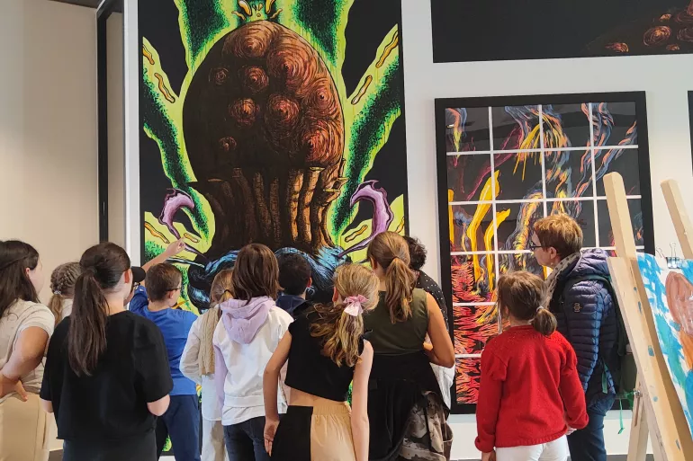 Visite guidée sonore de l'exposition de Jimmy Richer