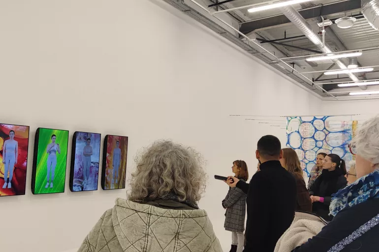 Visite guidée en LSF de l'exposition "La conférence des palmiers"