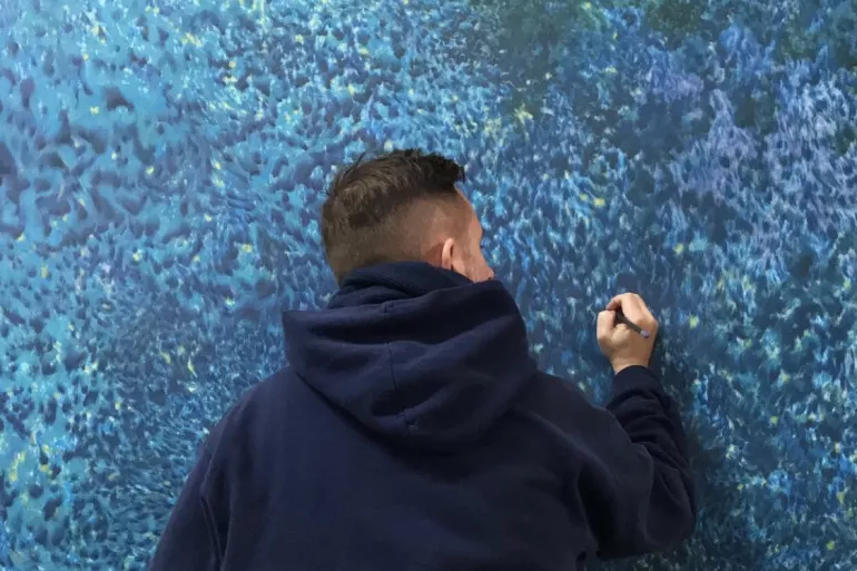 Workshop de Jérôme Souillot :  "Peindre et Danser"