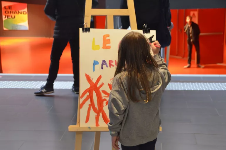 PEINTURE SUR CHEVALET