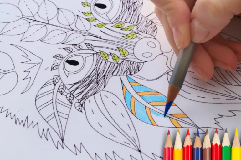 Coloriage: Les Animaux de l'Exposition