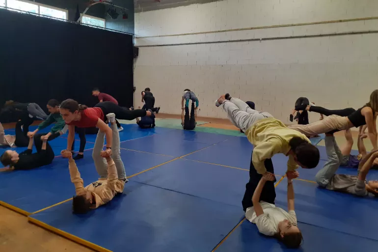 Atelier cirque parents-enfants