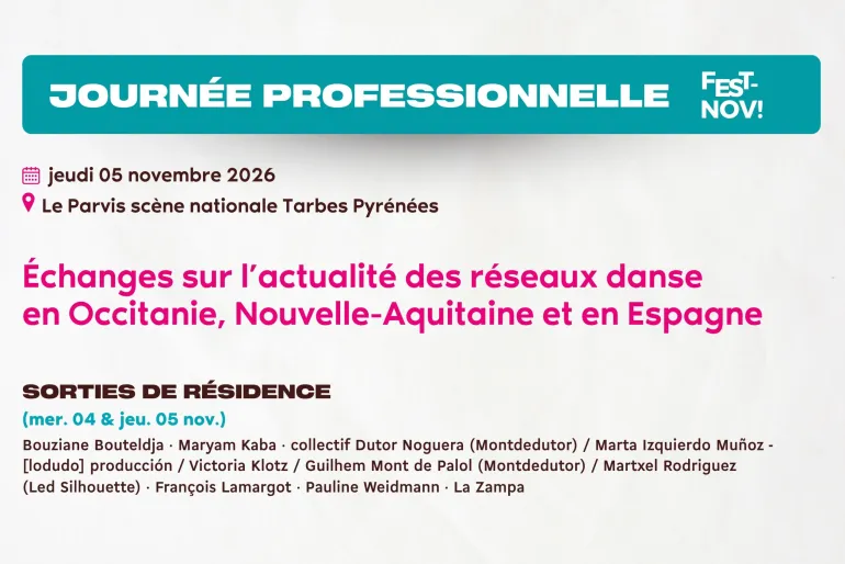 Rencontre professionnelle Fest-Nov! 2026
