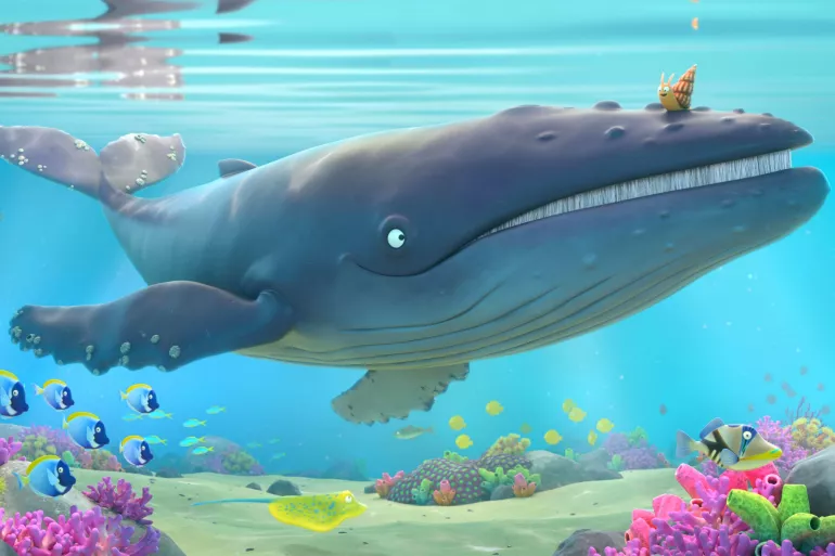 La Baleine et l'escargote