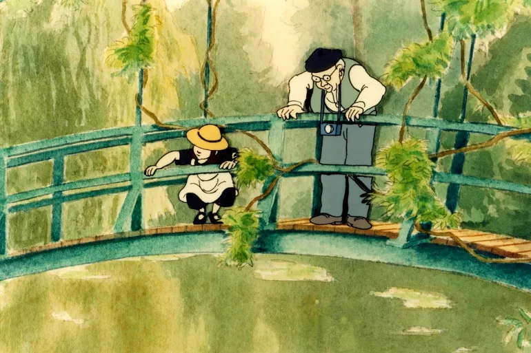 Linnea dans le jardin de Monet