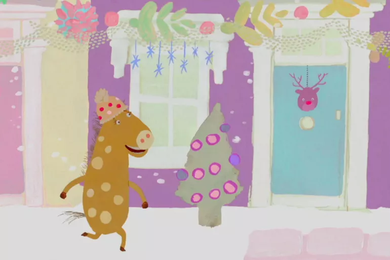 PIROUETTE ET LE SAPIN DE NOËL