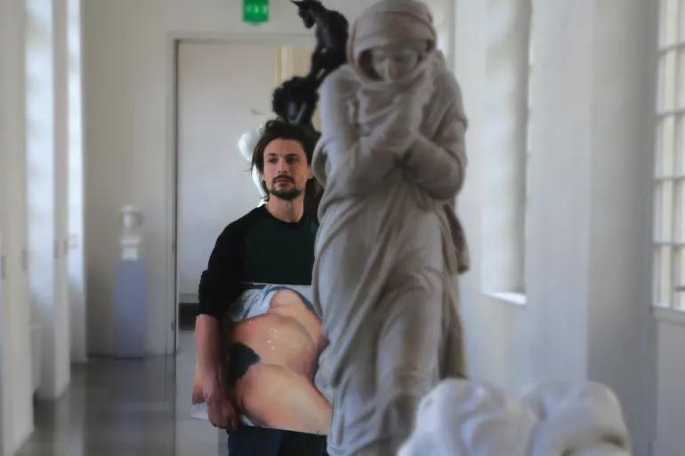 L’ORIGINE DU MONDE (46X55)