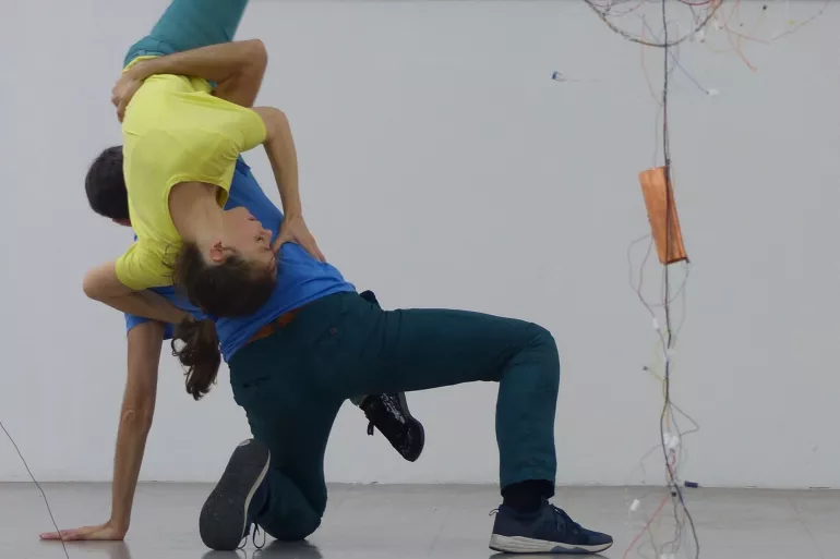 @ Oeuvres Simon Prêt & Thomas Bigot, expo Bricodrama, @ph Lieu-Commun